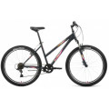 Велосипед FORWARD IRIS 26 1 0 рост 17 темно-серый розовый